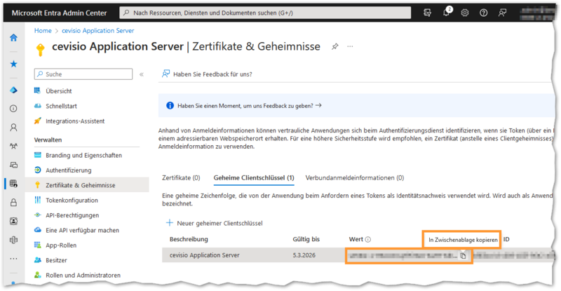 Datei:MS365 App-Registrierung Schluessel anlegen2.png